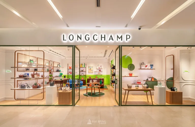 Hoàn thiện nội thất Shop Longchamp Q1 | Đại Đăng Group