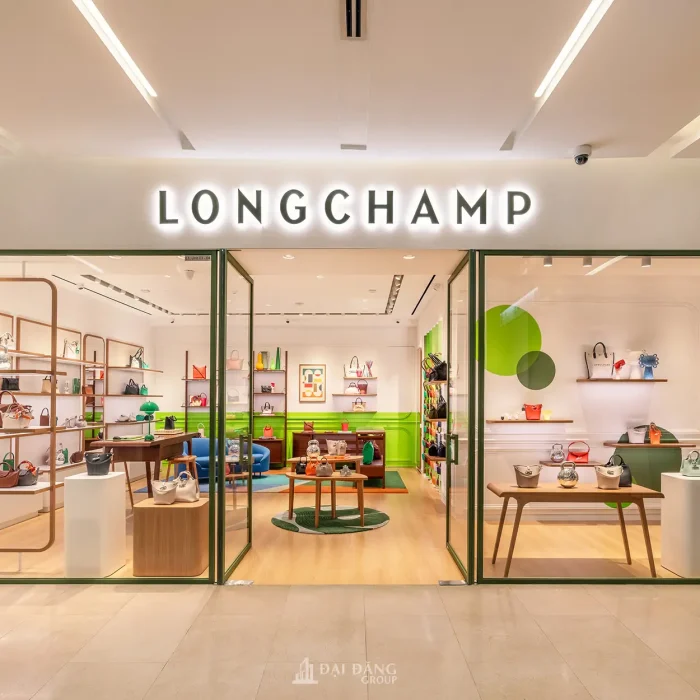 Hoàn thiện nội thất Shop Longchamp Quận 1