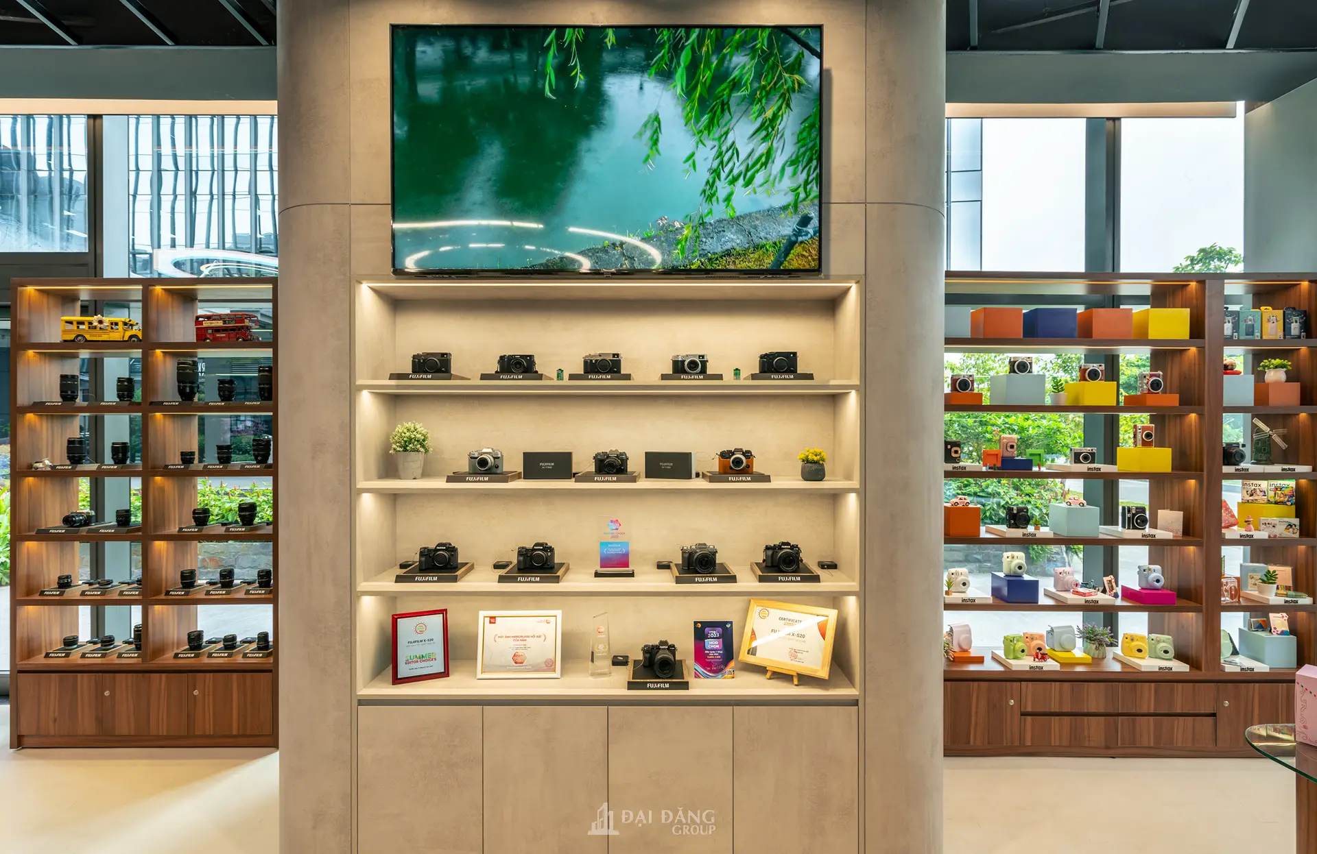Quy hoạch không gian trưng bày Fujifilm