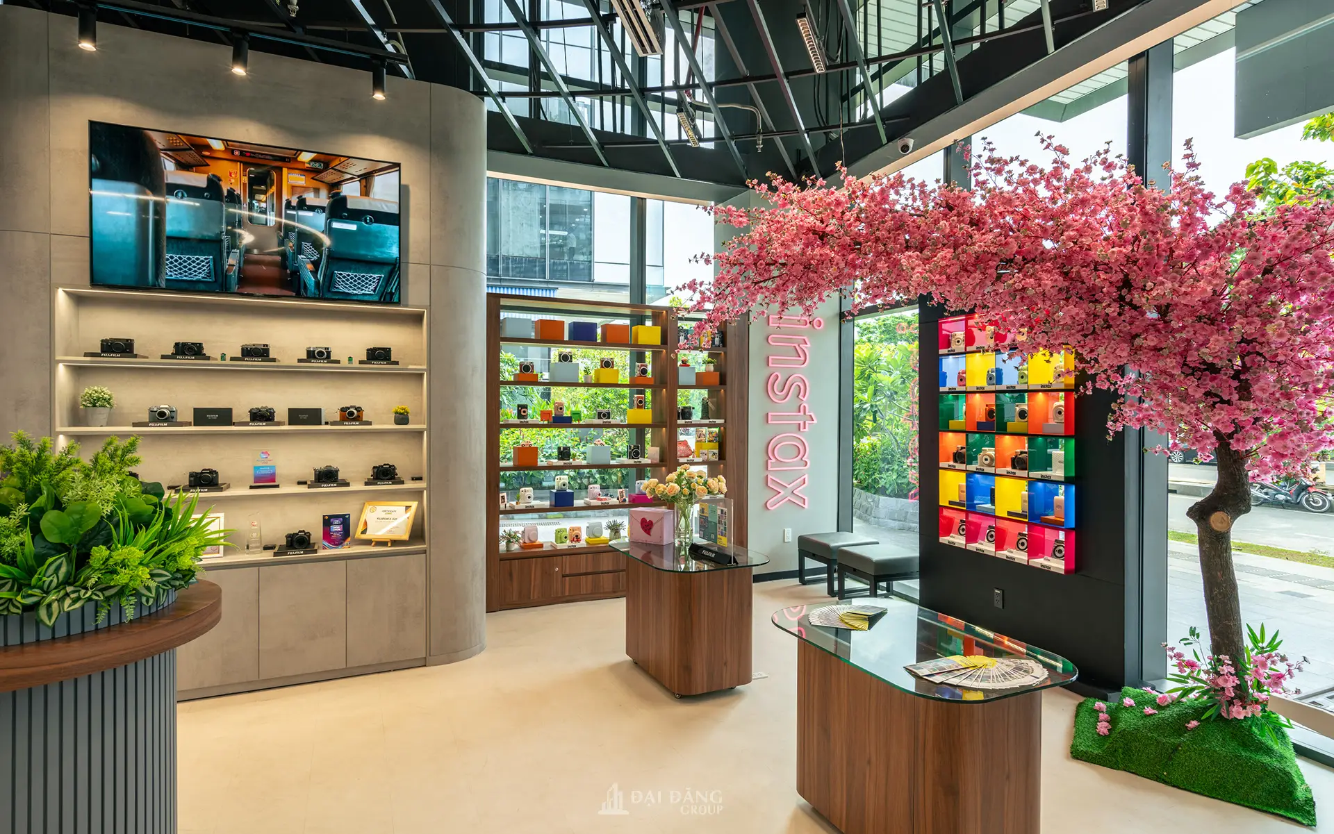 Quy hoạch không gian trưng bày Fujifilm