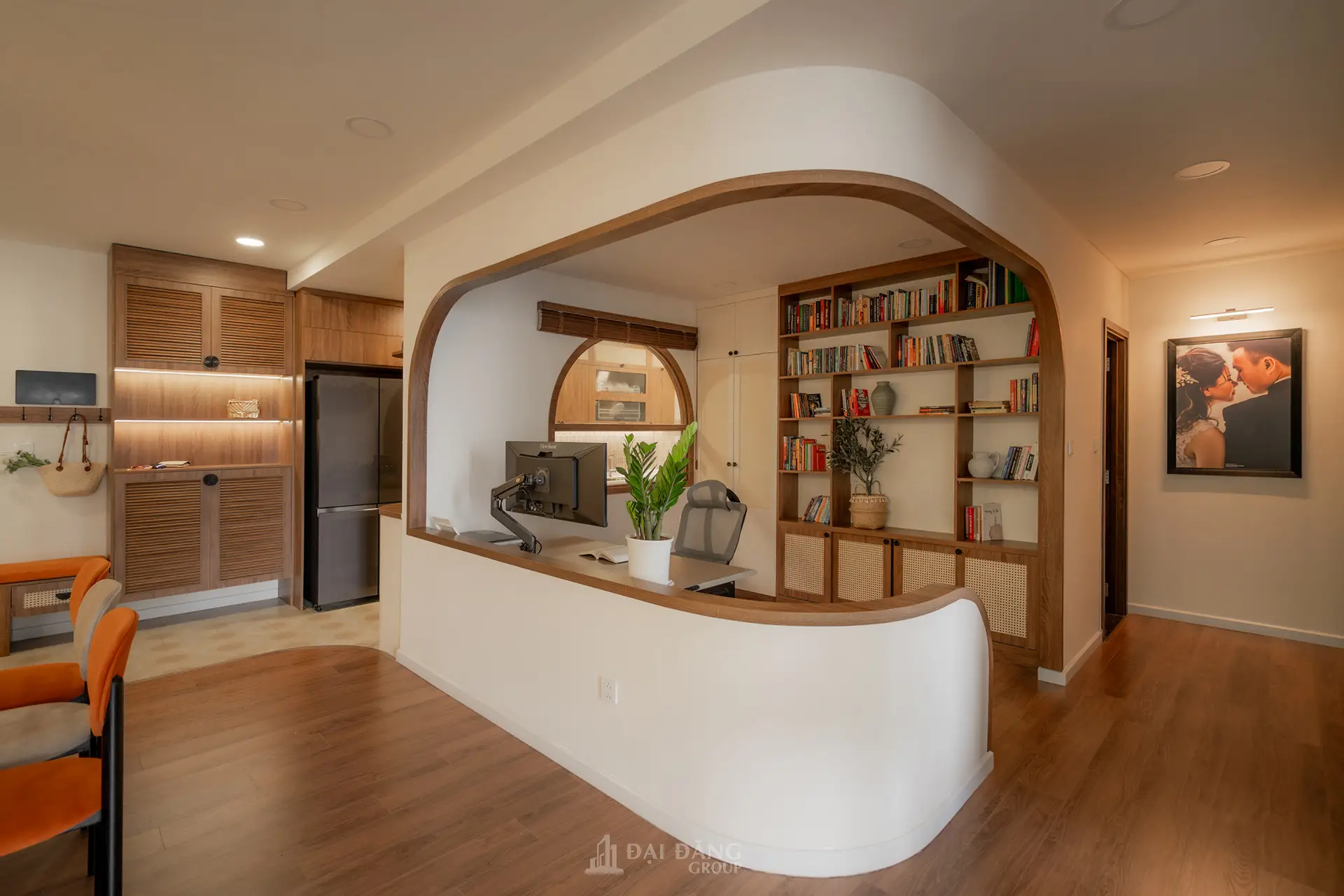 Tuyệt tác nội thất Chung cư Celesta Rise 2: Đẳng cấp nghệ thuật uốn cong