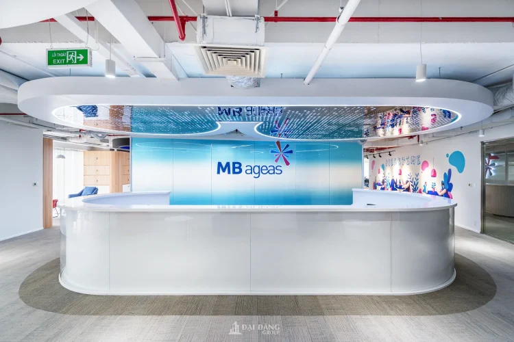 Thiết kế & Thi công trọn gói Văn Phòng MB Ageas Life Q1 | Đại Đăng Group