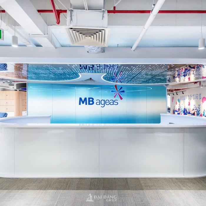 Thiết kế & Thi công trọn gói Văn Phòng MB Ageas Life tại Quận 1