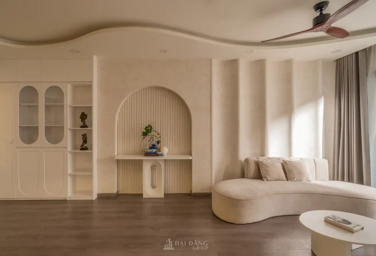 Thiết kế nội thất Chung cư Diamond Alnata: Đỉnh cao Modern Luxury tại quận Tân Phú