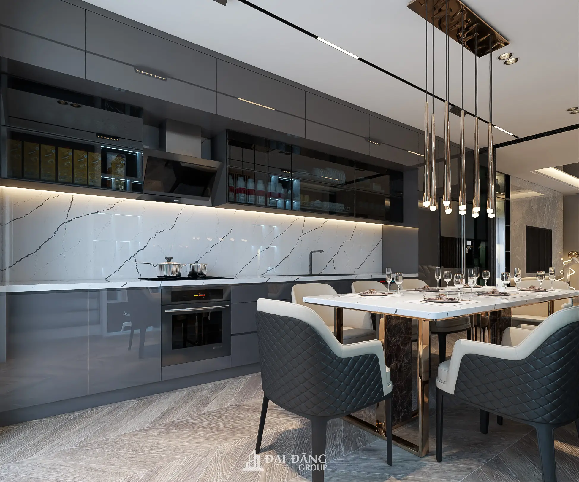 Hiện thực hóa không gian Căn Hộ 01 "The Wine Heritage": Đẳng Cấp Thượng Lưu Tại Dự Án Anh Minh