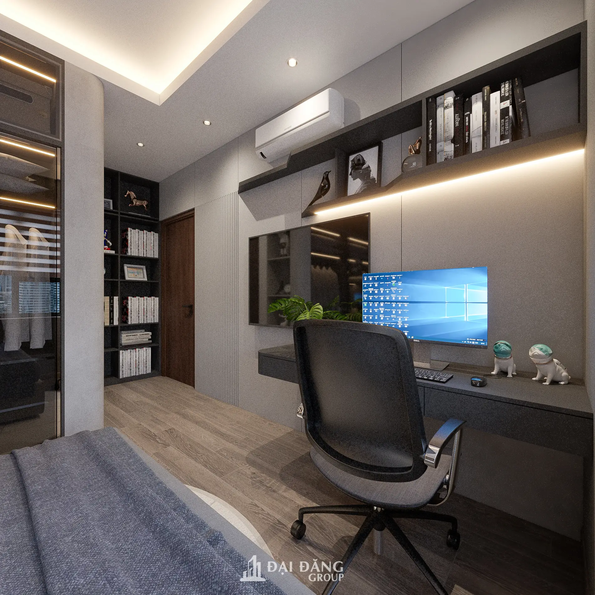 Thiết kế nội thất căn hộ Quận 7: Đột phá phong cách Modern Luxury cùng Đại Đăng Group