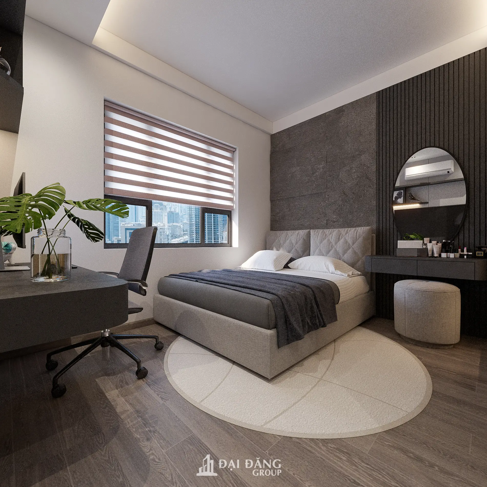 Thiết kế nội thất căn hộ Quận 7: Đột phá phong cách Modern Luxury cùng Đại Đăng Group