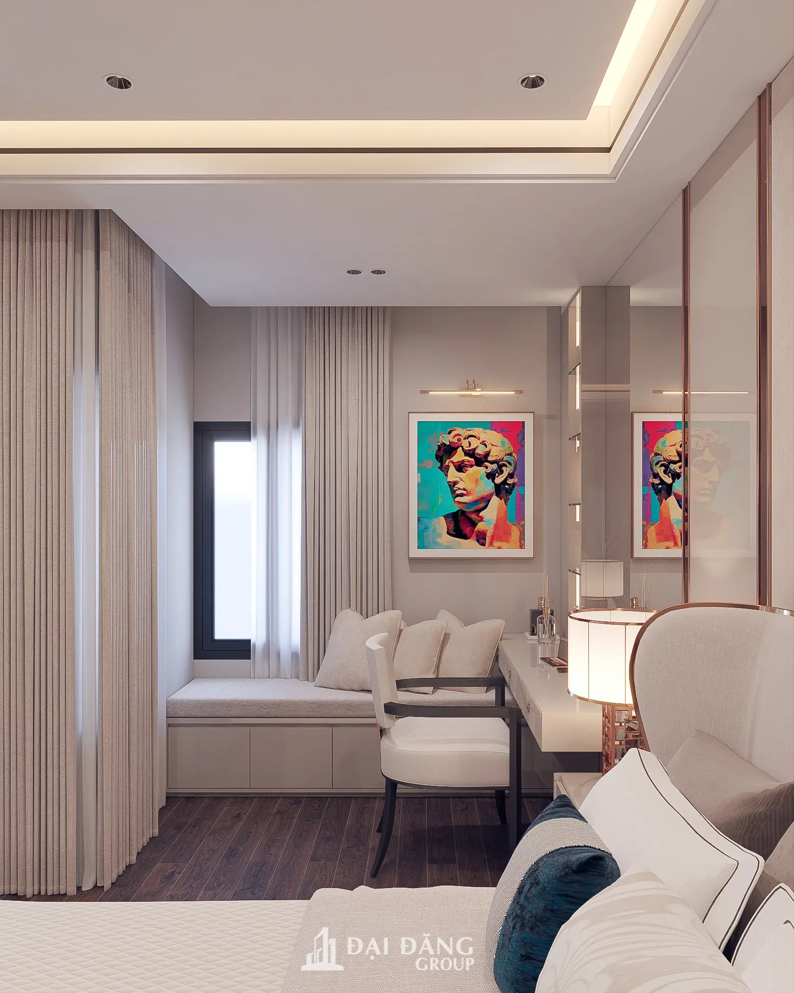 Biệt thự Nội thất Gỗ ấm cúng