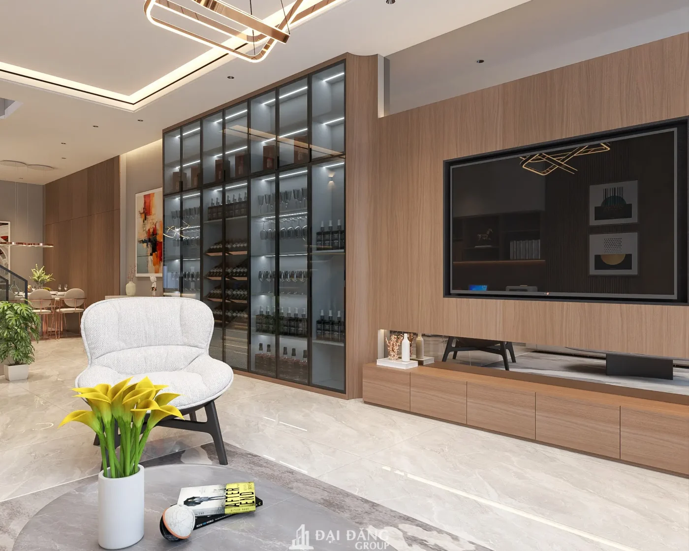 The Glass & Light House Nhà phố Hiện đại tại Quận 10