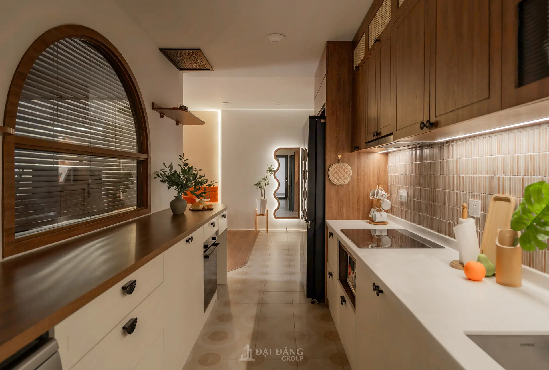 Tuyệt tác nội thất Chung cư Celesta Rise 2: Đẳng cấp nghệ thuật uốn cong