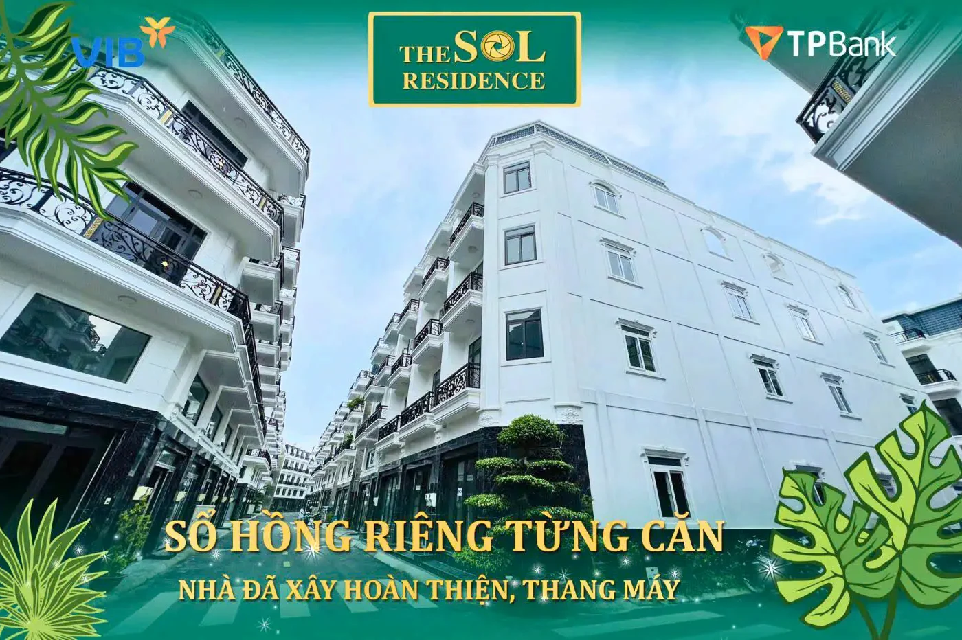 Dự án Nhà Phố Đại Đăng Group – The Sol Residence tại Quận 12, Tp.HCM