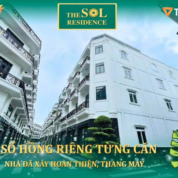 Dự án Nhà Phố Đại Đăng Group – The Sol Residence tại Quận 12, Tp.HCM