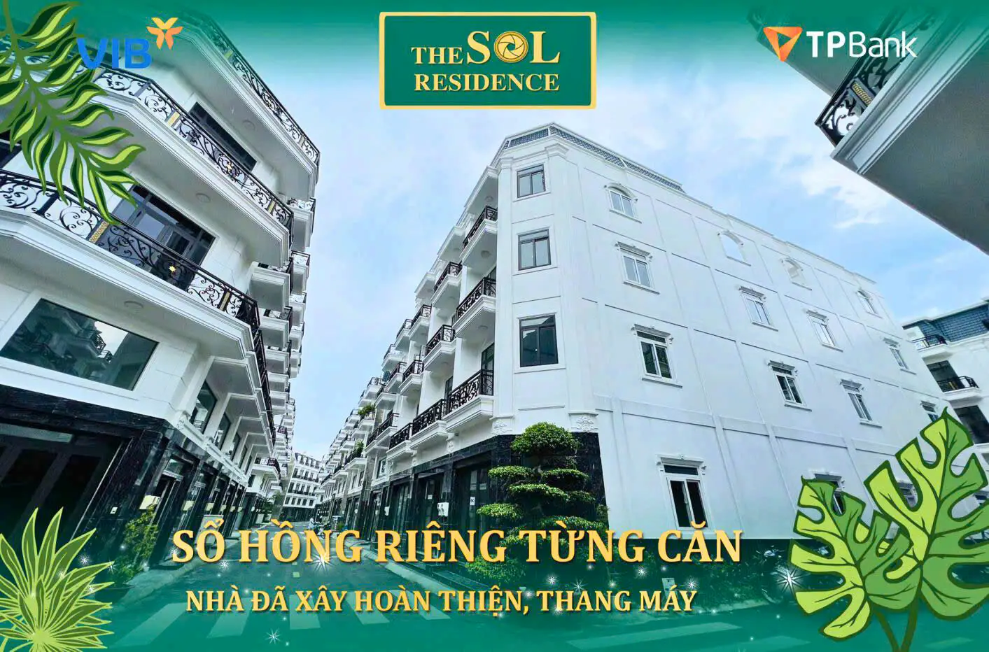 Dự án nhà phố The So; Residence Quận 12