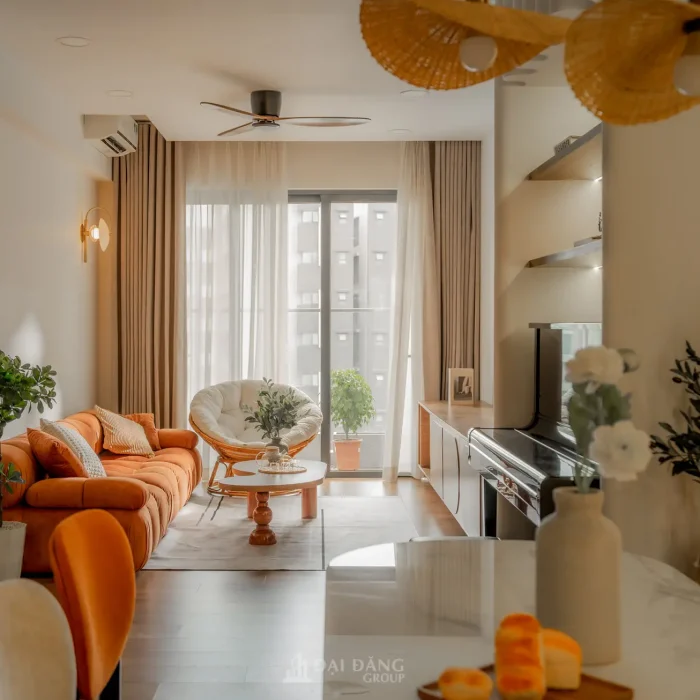 Tuyệt tác nội thất Chung cư Celesta Rise 2: Đẳng cấp nghệ thuật uốn cong tại Nhà Bè, Tp HCM