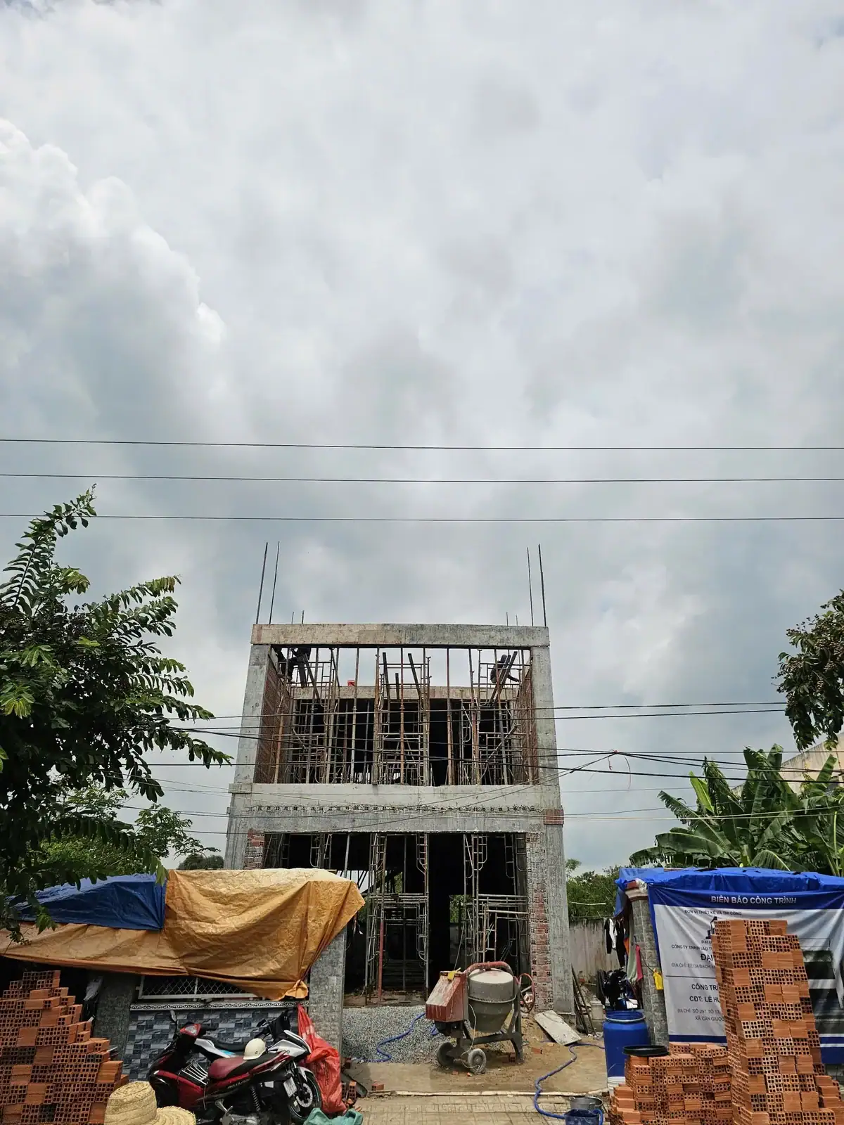xây dựng văn phòng Prudential Cần Giuộc